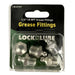 LOCKNLUBE Grease Fittings - 1/4"-18 NPT Grease Fittings