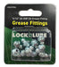 LOCKNLUBE Grease Fittings - 5/16"-24 UNF-2A, 10-PACK