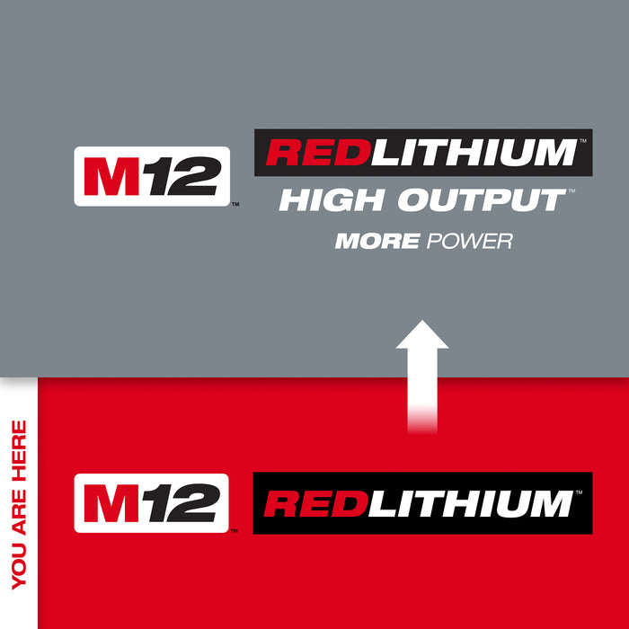 Milwaukee M12 XC 4.0Ah Battery 2-Pack 48-11-2442