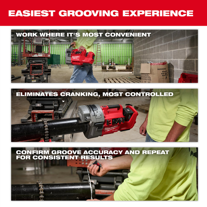 Milwaukee M18 FUEL™ RINGER™ Roll Groover 2928-22