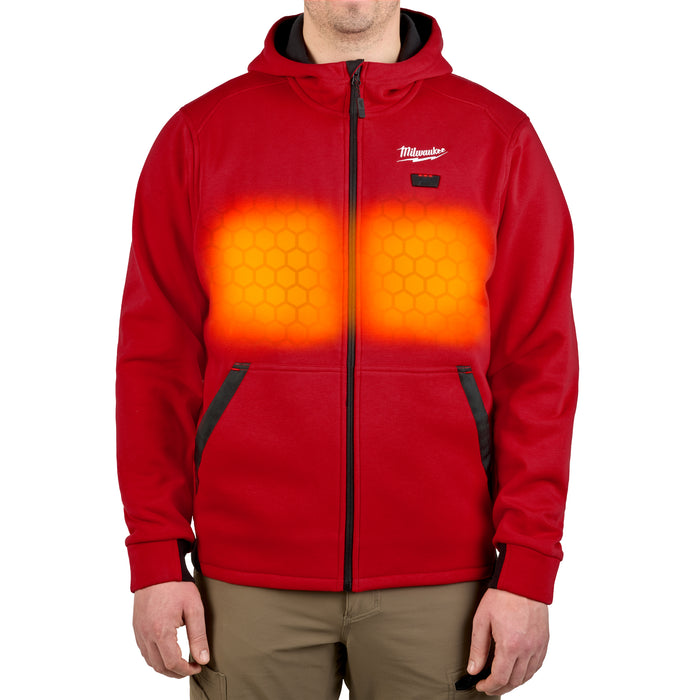 Milwaukee HEATED HOODIE ONLY - RED S M200R-20S