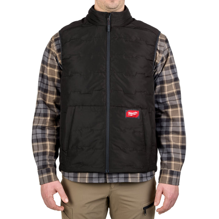 Milwaukee Men's FREEFLEX Lightweight Insulated Vest - Black M M350B-M