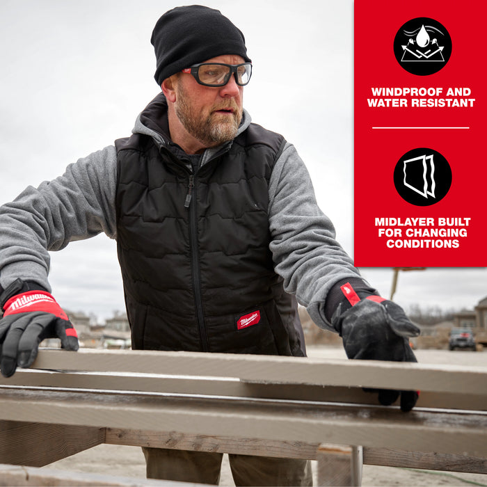 Milwaukee Men's FREEFLEX Vest - Black 3X M350B-3X