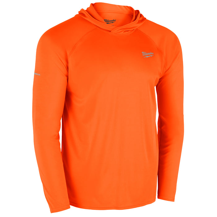 Milwaukee WORKSKIN Hooded Shirt Orange S M550A-S
