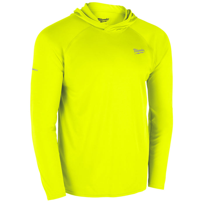Milwaukee WORKSKIN Hooded Sun Shirt Yellow L M550Y-L