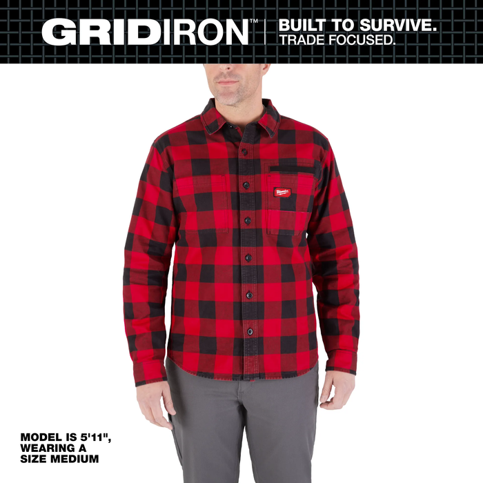 MILWAUKEE GRIDIRON™ Flannel Shirt