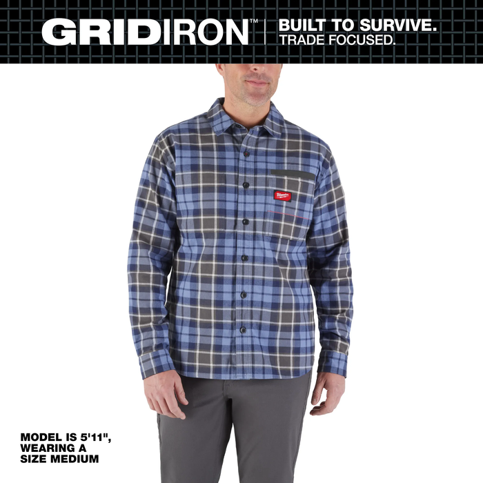 MILWAUKEE GRIDIRON™ Flannel Shirt