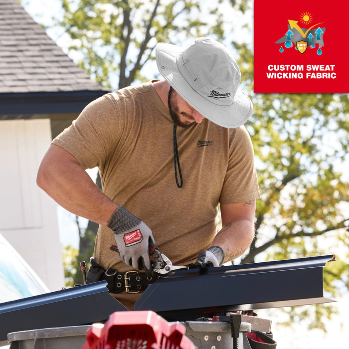 Milwaukee WORKSKIN™ Sunshade Hat Gray SM M770G-SM