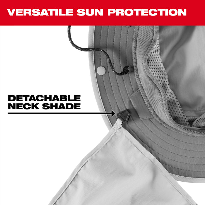 Milwaukee WORKSKIN™ Sunshade Hat Gray SM M770G-SM