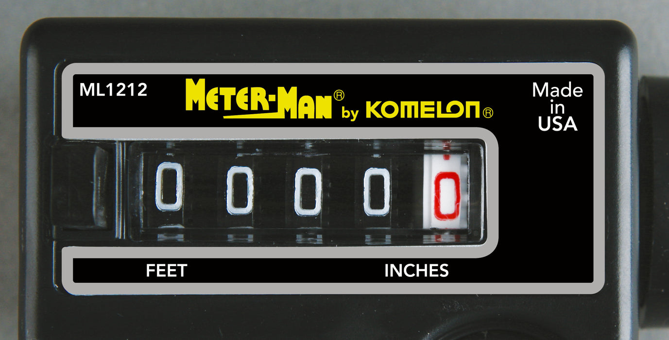 Komelon 4" High Visibility Measuring Wheel - Feet/Inches