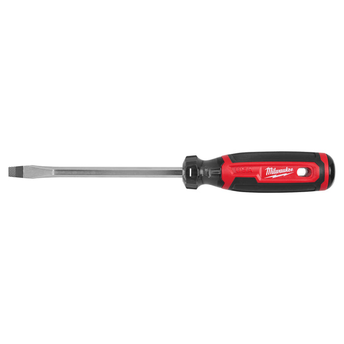 Milwaukee 5/16" Slotted 6" Cushion Grip Screwdriver (USA)