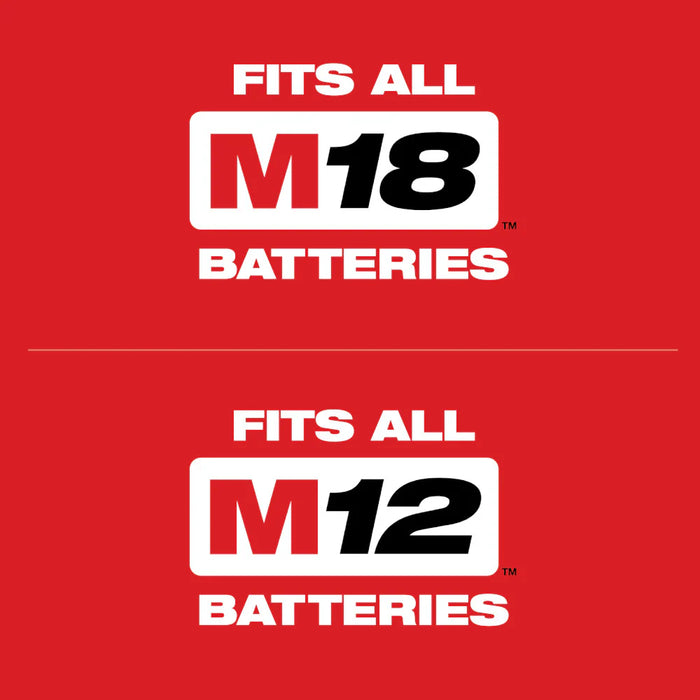 Milwaukee 3890-22 M18 FUEL 18V & M12 FUEL 12V Li-Ion Cordless 2-Tool Combo Kit 3890-22