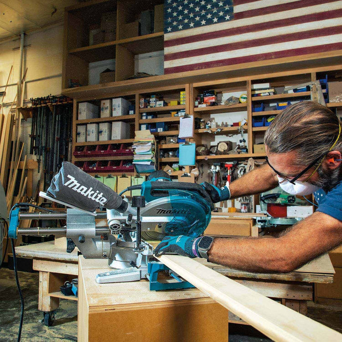 Makita LS1110F 10 in. Sliding Compound Miter Saw with LED Cut Line, 13A Motor, 4,500 RPM