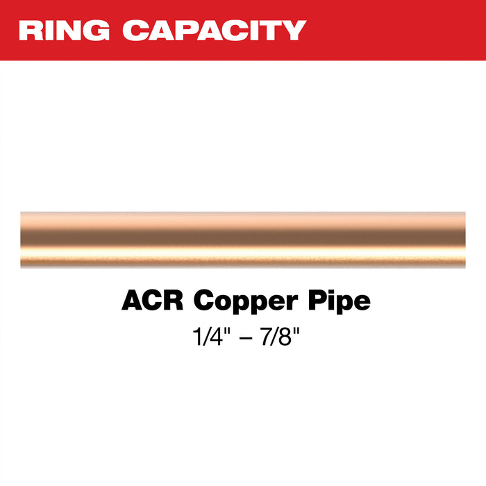 Milwaukee 1/4"-7/8" MAX PRESS RING KIT M18 49-16-2661ZX