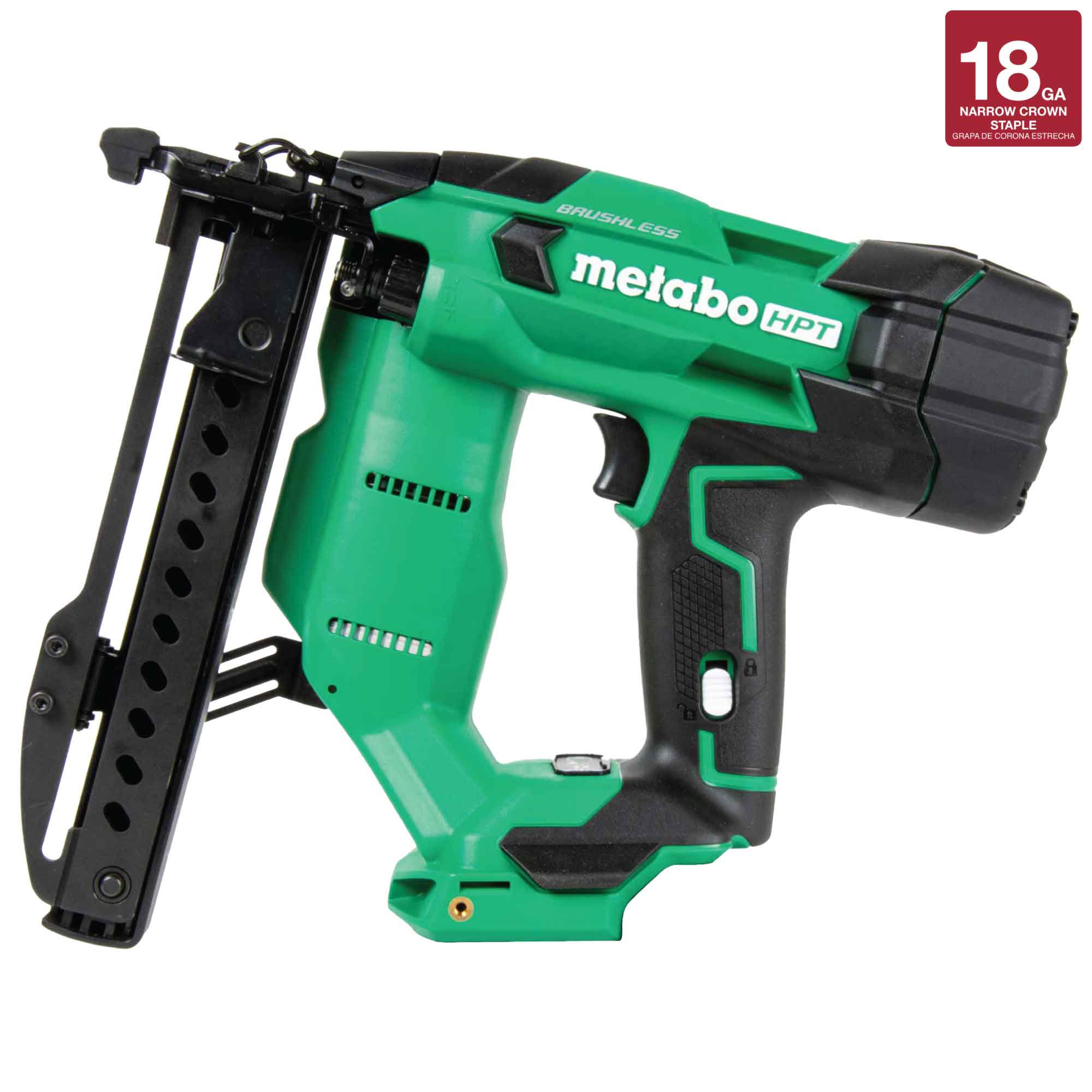 METABO HPT 18V MULTIVOLT™ Brushless 18-Gauge 1/4