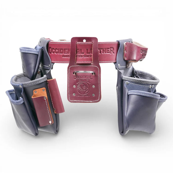 Occidental Leather Pro Framer™ Tool Belt Setup with Double Outer Bag Old Glory - Limited Edition