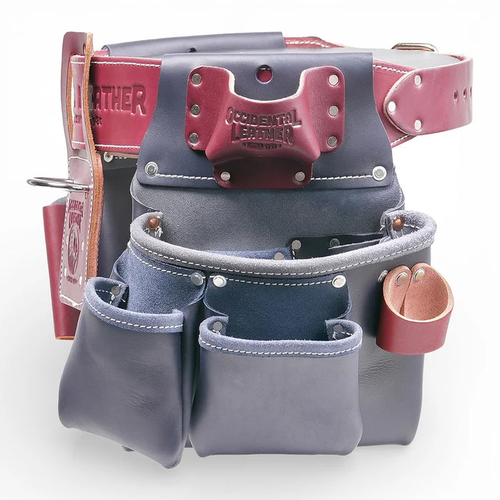 Occidental Leather Pro Framer™ Tool Belt Setup with Double Outer Bag Old Glory - Limited Edition