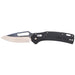 KLEIN TOOLS Drop Point Blade KTO Resurgence Knife w/ Black Handle