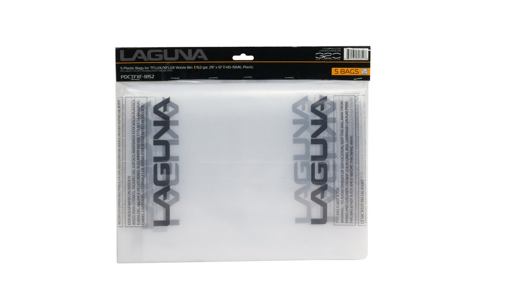LAGUNA T|Flux & X|Flux: 10 Waste Bin Bags (5 PACK)