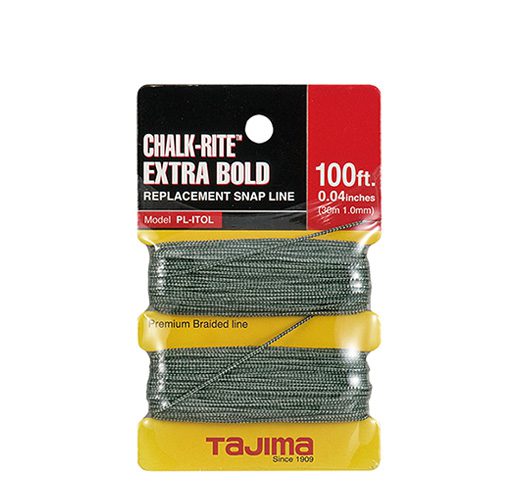 TAJIMA 100' CHALK-RITE® Extra Bold Replacement Snap Line