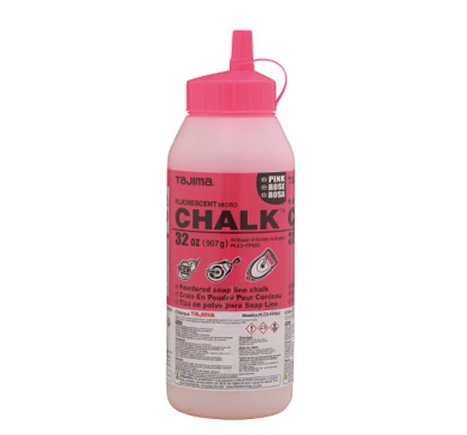 TAJIMA Pink Fluorescent Micro Chalk - 32 oz