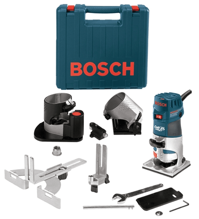 BOSCH 1 HP COLT™ Variable Speed Electronic Palm Router Installer's Kit
