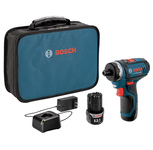 BOSCH 12V MAX Two-Speed Pocket Driver Kit