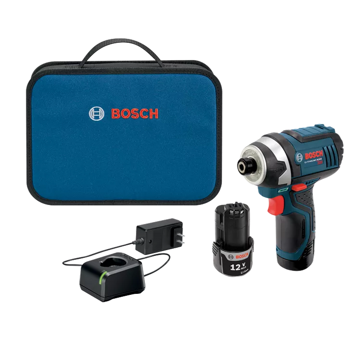 BOSCH 12V MAX Impact Driver Kit