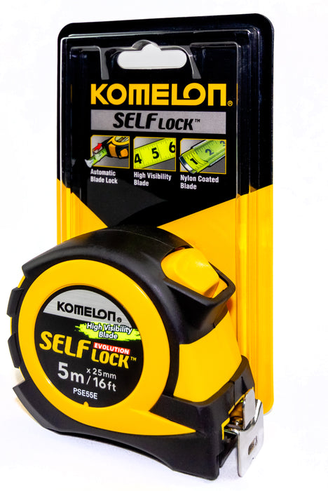 Komelon 16'/5M x 1" Self-Lock Evolution - Inch/Metric