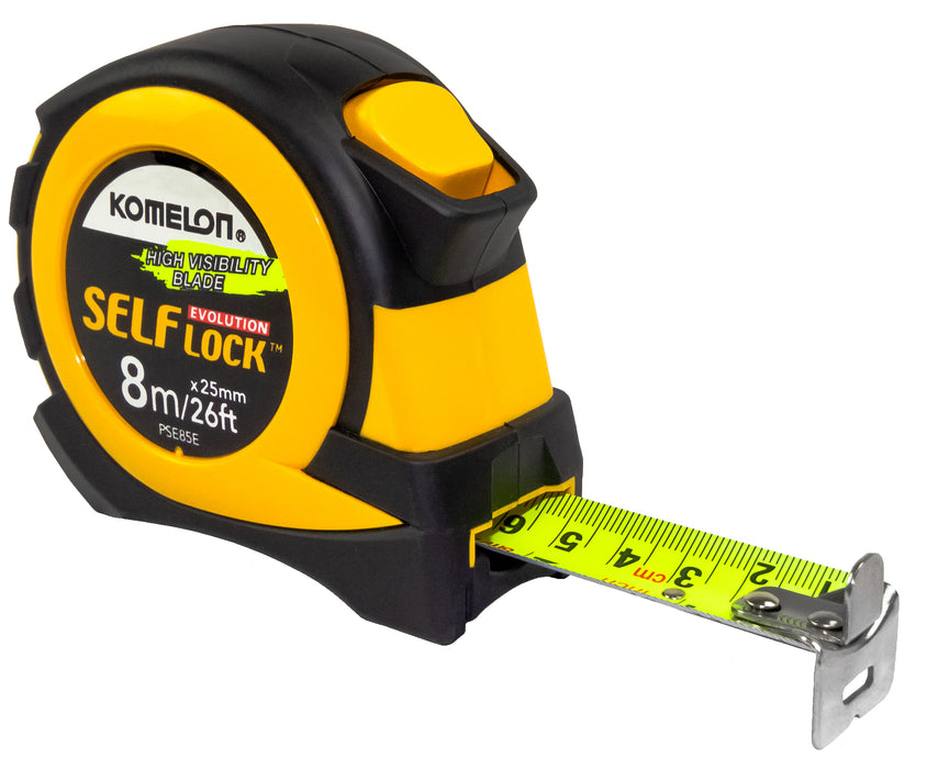 Komelon 26'/8M X 1" Self-Lock Evolution - Inch/Metric