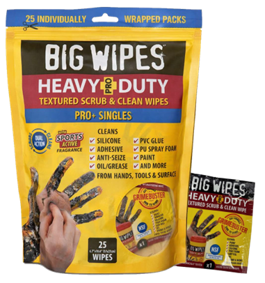 Bip Wipes Heavy Duty Pro+ 25ct Pouch