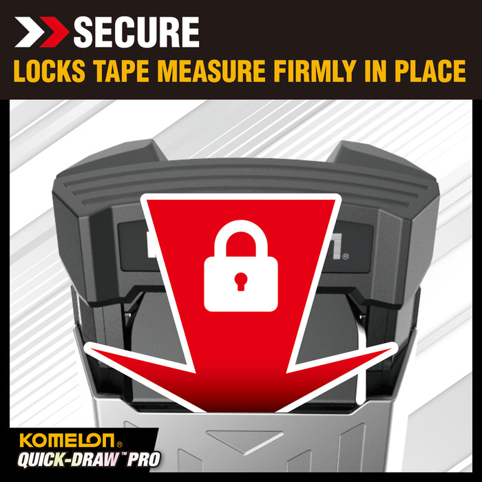Komelon Quick Draw Pro Tape Measure/Tool Holder