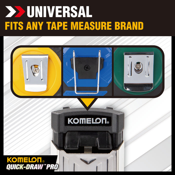 Komelon Quick Draw Pro Tape Measure/Tool Holder