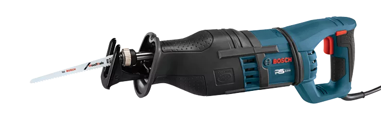 BOSCH 1-1/8" Vibration Control D-Handle Reciprocating Saw