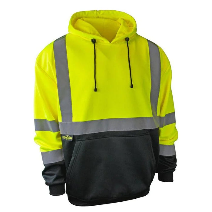Radians RADWEAR Class 3 Yellow Blocked Hooded Sweatshirt