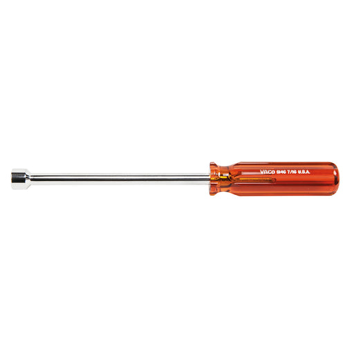 KLEIN TOOLS 7/16" Nut Driver, 6" Shank