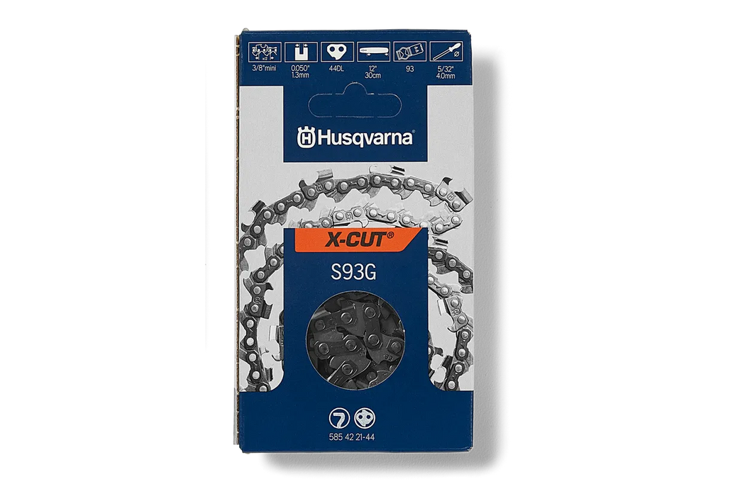 HUSQVARNA X-CUT S93G, 3/8" Mini Pitch, .050 Gauge