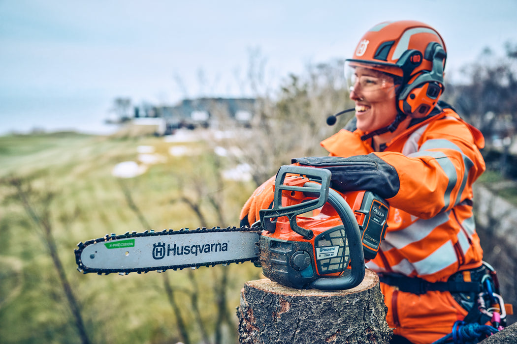 Motosierra inalámbrica Husqvarna T542i XP de 12 pulgadas y 40 V, con batería, mango superior, batería y cargador no incluidos