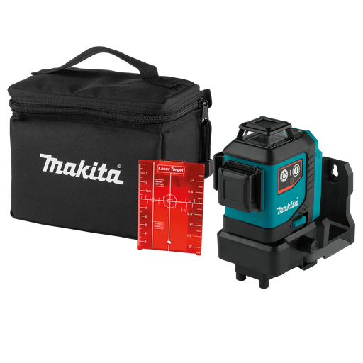 MAKITA 12V MAX CXT® Self‑Leveling 360° 3‑Plane Red Laser (Tool Only)