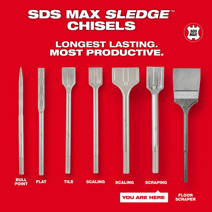 SDS MAX SLEDGE™ Scraping Chisel