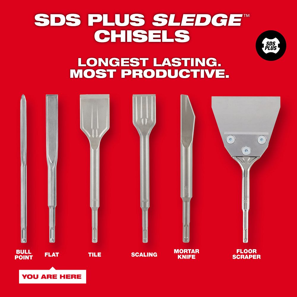 Milwaukee Tools SDS-PLUS SLGE 3/4