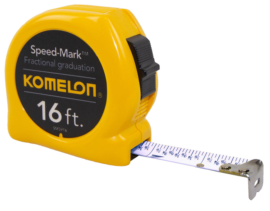 Komelon 16' x 3/4" Yellow Professional - Speedmark