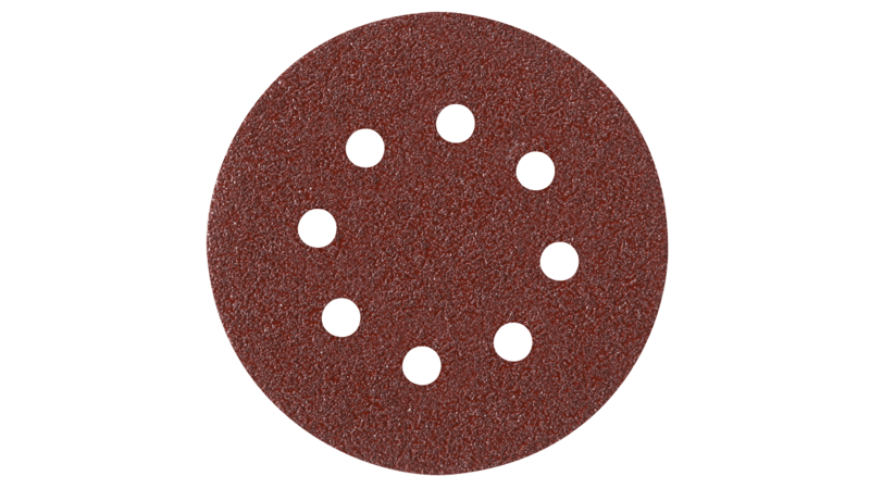BOSCH 5 PC. 5" 8 Hole Hook-And-Loop Sanding Discs