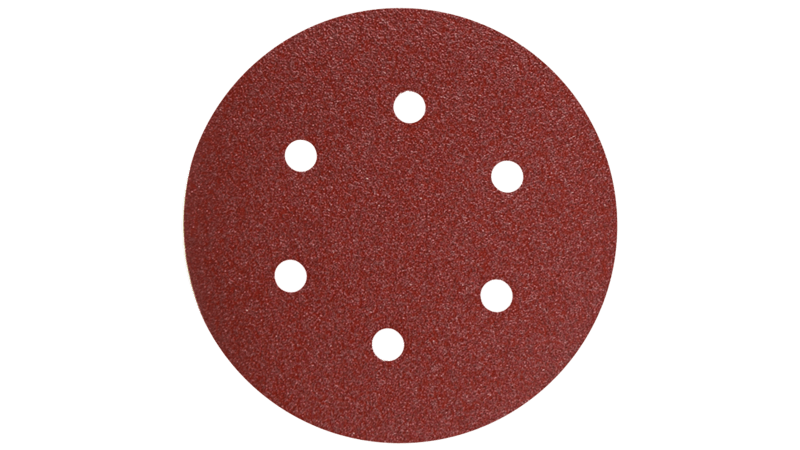 BOSCH 5 PC. 6" 6 Hole Hook-And-Loop Sanding Discs