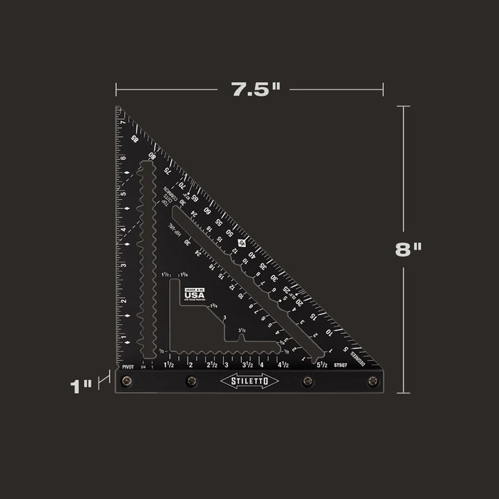 STILETTO® 7" Carpenter Square STSQ7
