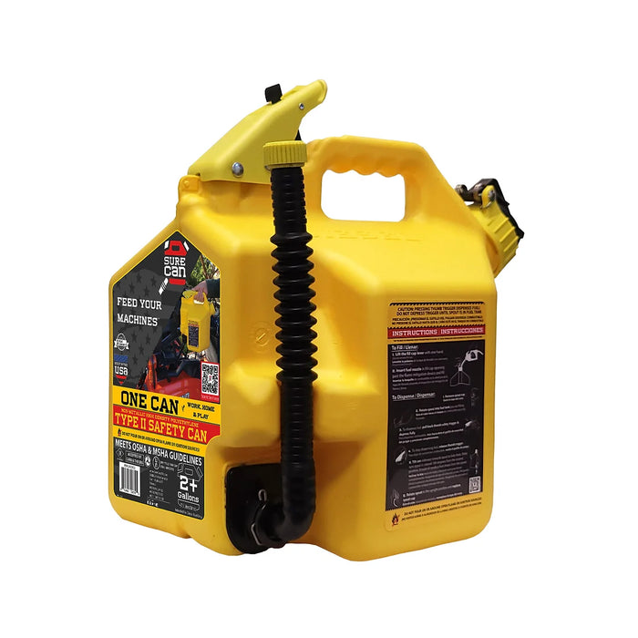 SURECAN 2+ Gallon Diesel Type II Safety Can