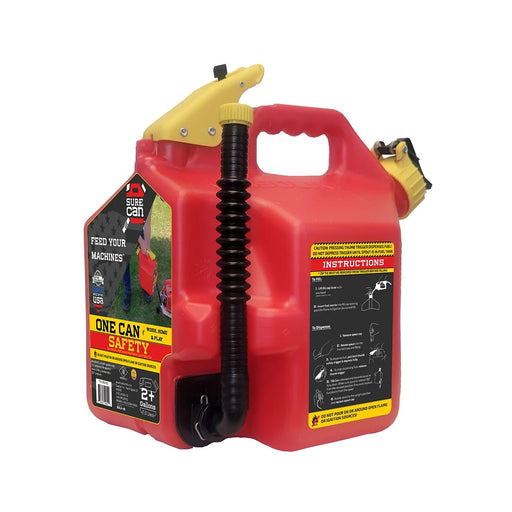 SURECAN 2+ Gallon Gasoline Type II Safety Can