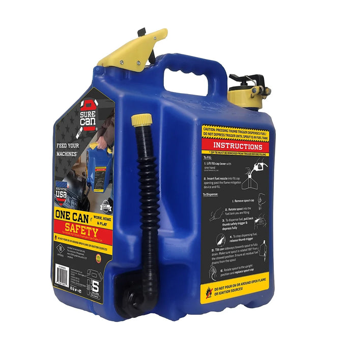 SURECAN 5 Gallon Kerosene Type II Safety Can