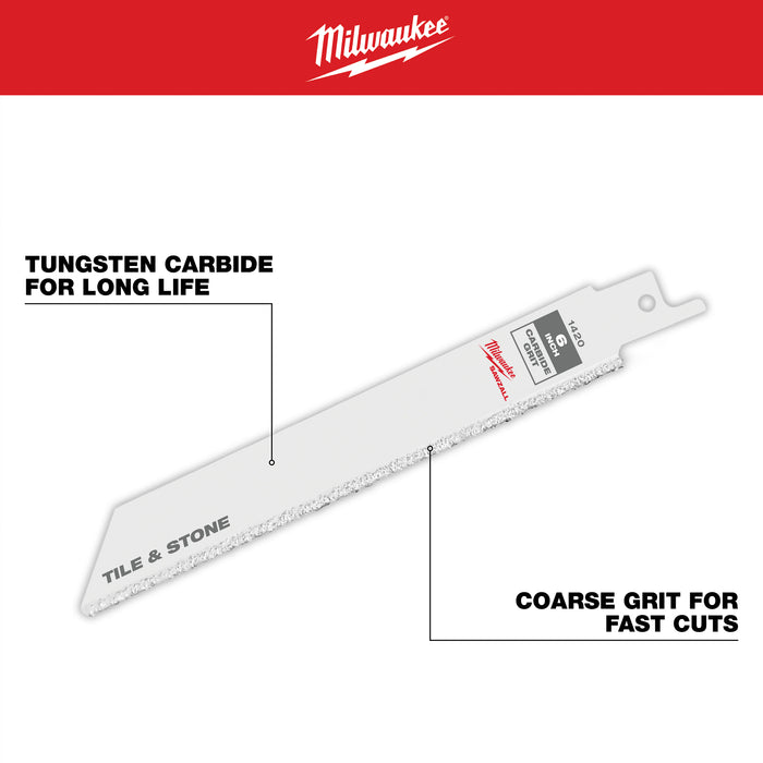 Milwaukee 9" CarbTipSawz Blades (5Pk) 48-00-1431