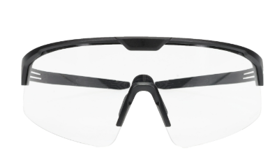 Site Boss Enhanced Coverage Half-Frame Safety Glasses, with Black Frame and Clear FogLess® 3Sixty™ Lens Coating  250-41-0520